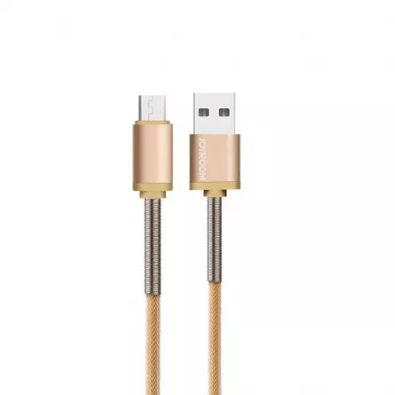 Cablu de date Micro USB Explorer Series pentru telefon si tableta, bej, 1 m, [],https:lilarossa.ro