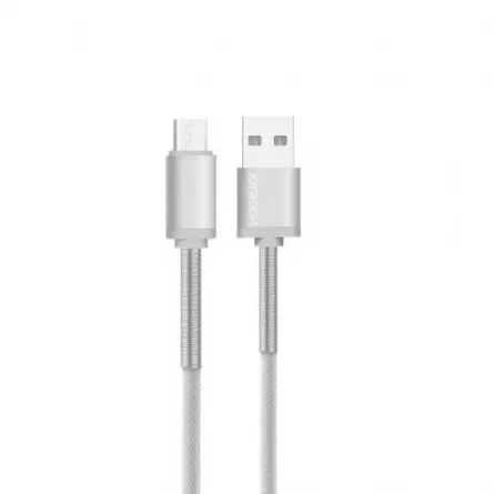 Cablu de date Micro USB Explorer Series pentru telefon si tableta, alb, 1 m, [],https:lilarossa.ro