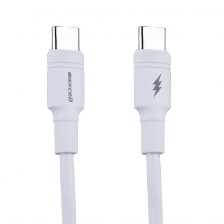 Cablu de date rapid de la USB-C la USB-C, 5A, 1 m, Alb, [],https:lilarossa.ro