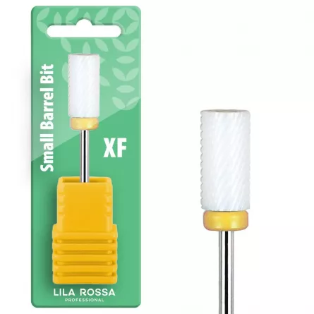 Capat freza ceramic alb Lila Rossa 03XF, duritate extra fina, [],lilarossa.ro