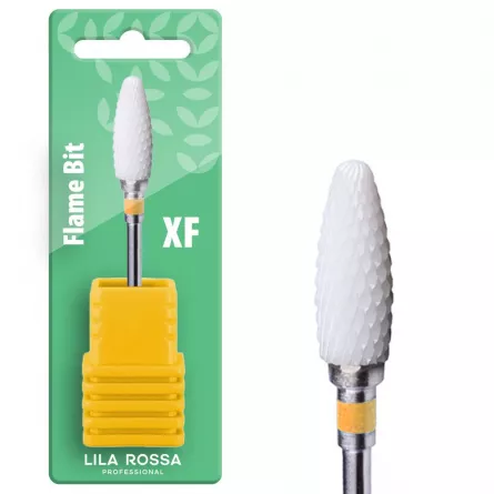 Capat freza ceramic alb Lila Rossa 06XF, duritate extra fina, [],https:lilarossa.ro