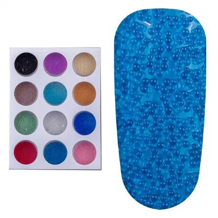 Set decor unghii, Lila Rossa, model caviar, [],https:lilarossa.ro