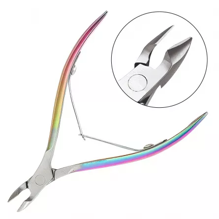 Cleste profesional pentru unghii si cuticule, Zenail, multicolor, [],https:lilarossa.ro