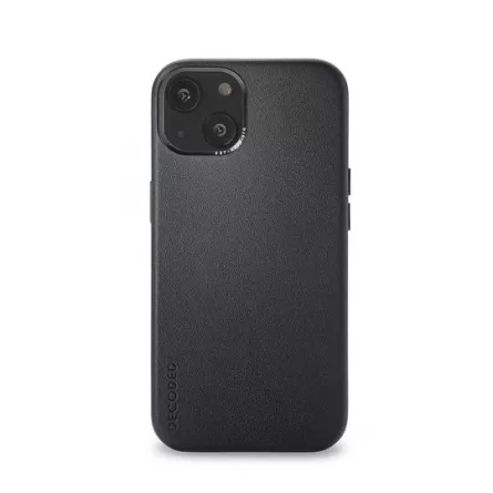 Husa de protectie Decoded IPhone 13, compatibila MagSafe, piele ecologica, negru, [],https:lilarossa.ro