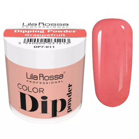 Dipping powder color, Lila Rossa, 7 g, 011 grappefruit, [],https:lilarossa.ro