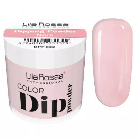 Dipping powder color, Lila Rossa, 7 g, 022 nora, [],https:lilarossa.ro
