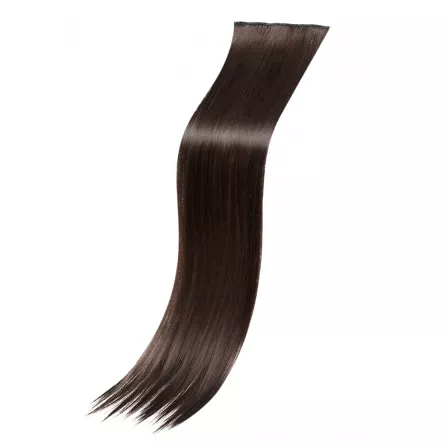 Extensie clip-on cu 3 clipsuri, saten, 60 cm, [],https:lilarossa.ro