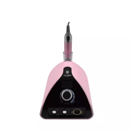 Freza unghii, pila electrica, Lila Rossa, 35000 RPM, ecran led, roz, [],https:lilarossa.ro