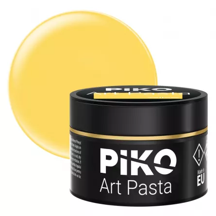 Gel de unghii PIKO ArtPasta yellow, [],https:lilarossa.ro