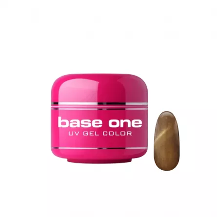 Gel UV color Base One, 5 g, Cat Eye, lampart 03, [],https:lilarossa.ro