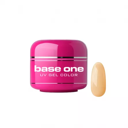 Gel UV color Base One, 5 g, Pastel, orange 02, [],https:lilarossa.ro