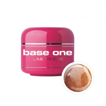 Gel UV color Base One, Las Vegas, golden gate 19, 5 g, [],https:lilarossa.ro