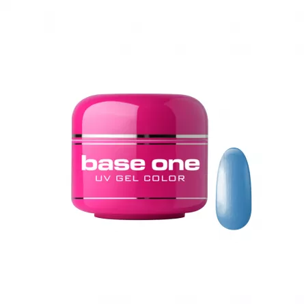 Gel UV color Base One, Metallic, midnight sky 22, 5 g, [],https:lilarossa.ro