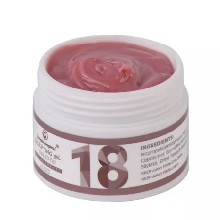 Gel de constructie UV LED, FSM, 15g, 18, [],https:lilarossa.ro