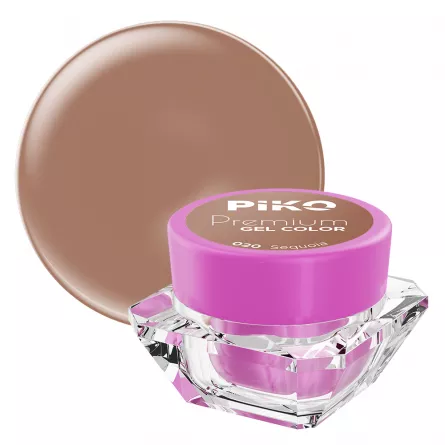 Gel UV color Piko, Premium, 020 Sequoia, 5 g, [],https:lilarossa.ro