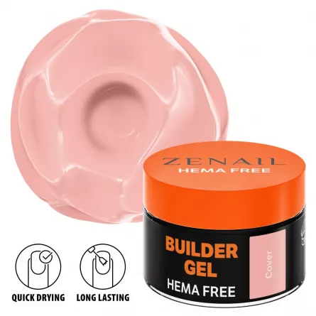 Hema Free gel de constructie unghii Zenail Cover 15 g, [],https:lilarossa.ro