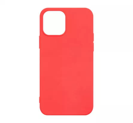 Husa de protectie Loomax, pentru iPhone 12 / 12 Pro, silicon subtire, rosie, [],https:lilarossa.ro