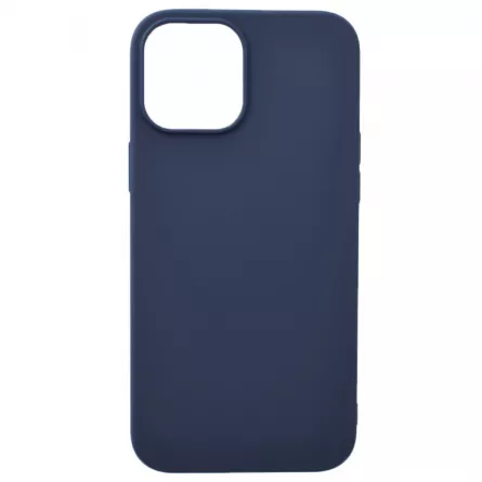 Husa de protectie Loomax, pentru iPhone 12 Mini, silicon subtire, albastra, [],https:lilarossa.ro