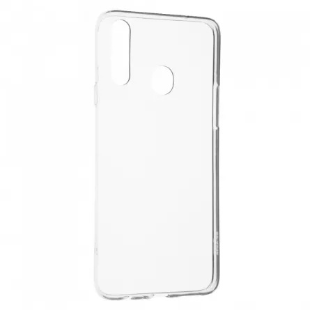 Husa Loomax de protectie pentru Samsung A20E, silicon subtire, 2 mm, transparent, [],https:lilarossa.ro