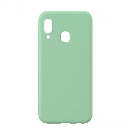 Husa de protectie Loomax, pentru Samsung Galaxy A20E, silicon subtire, verde, [],https:lilarossa.ro