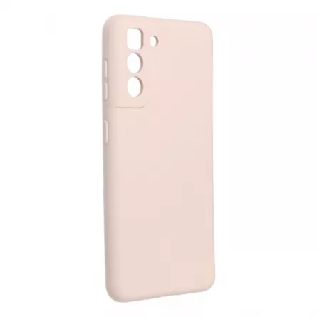 Husa de protectie Loomax pentru Samsung S21, Silicon Subtire, Bej, [],https:lilarossa.ro