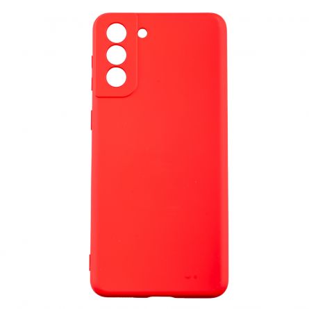 Husa de protectie Loomax, pentru Samsung Galaxy S21 Plus, silicon subtire, rosu, [],https:lilarossa.ro
