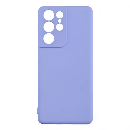 Husa de protectie Loomax pentru Samsung S21 Ultra, Silicon Subtire, Lilac, [],https:lilarossa.ro