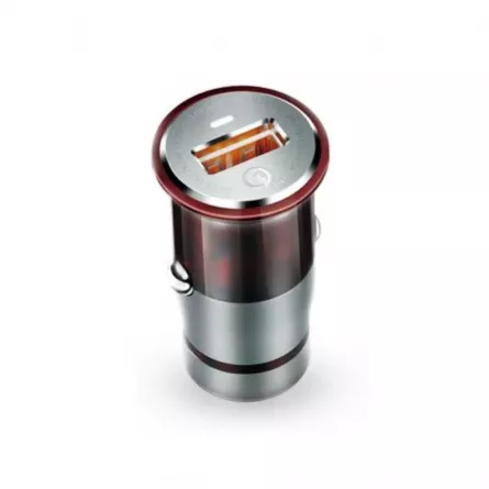 Incarcator Auto cu cablu USB 3.0, Lightning, 18W, [],https:lilarossa.ro