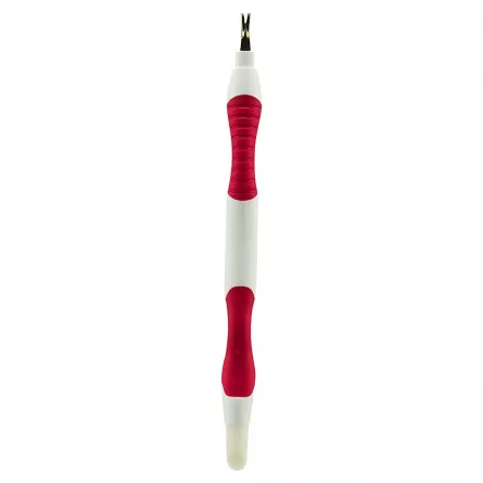 Instrument indepartare cuticule cu 2 capete pentru manichiura si pedichiura Fing'rs 5128, [],https:lilarossa.ro