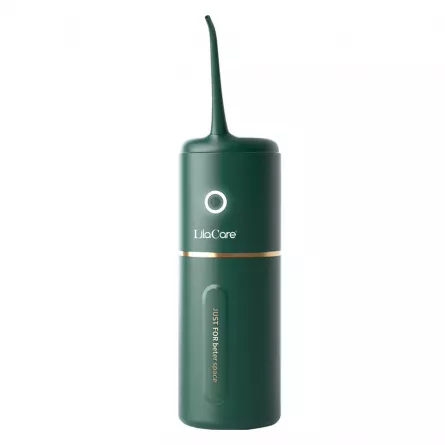 Irigator bucal profesional, dus bucal, Lila Care, rezervor 280 ml cu 4 capete, verde, [],https:lilarossa.ro