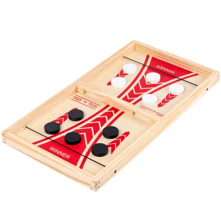 Joc de societate interactiv Karemi, 3 in 1, joc de puck, gobang, joc strategie, [],https:lilarossa.ro