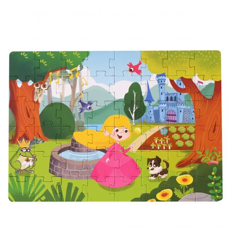 Puzzle Karemi, Printul Broscoi, 48 piese, nr 10, [],https:lilarossa.ro