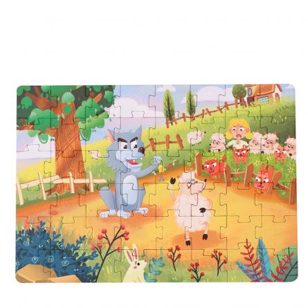 Puzzle Karemi, Mielul Duhovnic, 48 piese, nr 14, [],https:lilarossa.ro