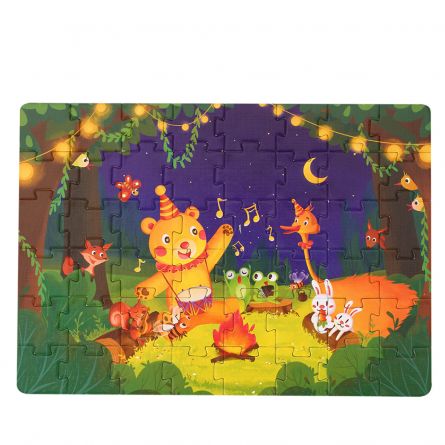 Puzzle Karemi, Petrecerea muzicala a lui Benbenxiong, 48 piese, nr 18, [],https:lilarossa.ro