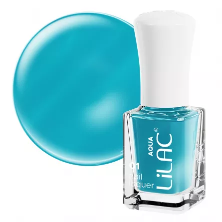 Lac de unghii Lilac, Aqua, 6 g, Dive In, [],https:lilarossa.ro
