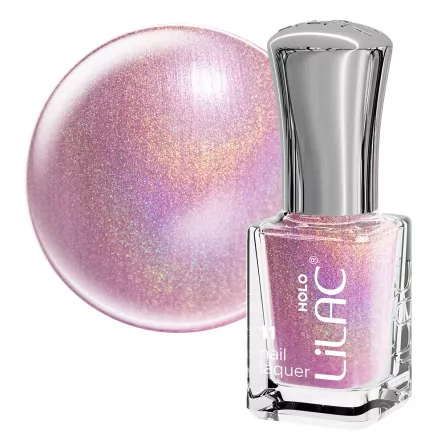 Lac de unghii Lilac, Holographic, 6 g, Phoenix, [],https:lilarossa.ro