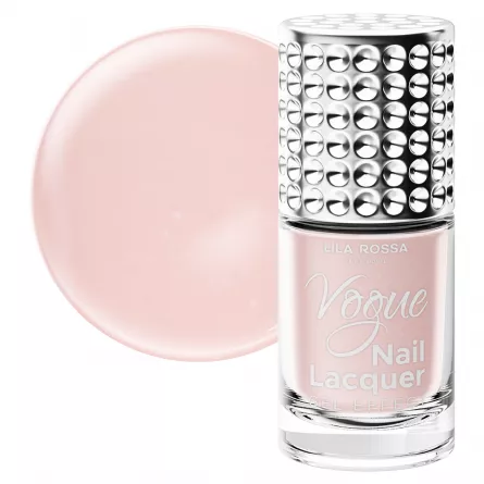 Lac de unghii, Lila Rossa, Vogue, gel effect, 10 ml,  Ash Rose, [],https:lilarossa.ro