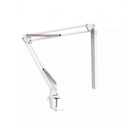 Lampa profesionala LED pentru masa, ajustabila, cu suport de prindere, alb, [],https:lilarossa.ro