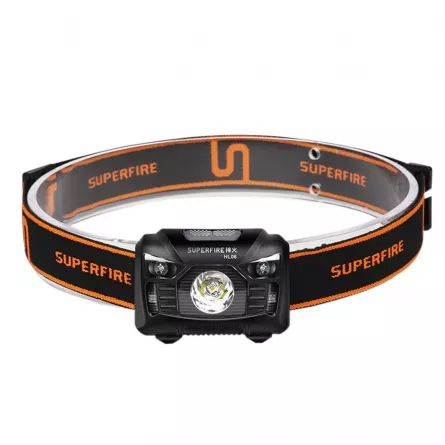 Lanterna Loomax frontala, Waterproof, Led, de actiune, cu incarcare USB, HL06, [],https:lilarossa.ro