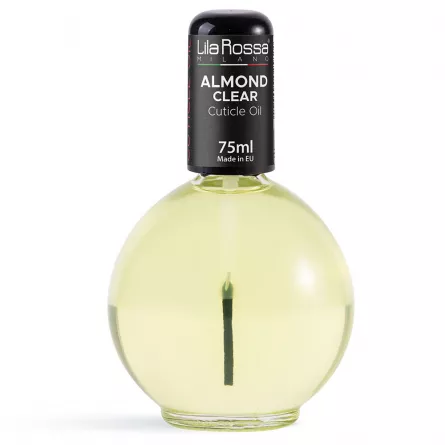 Ulei cuticule cu pensula, Lila Rossa, aroma Almond Clear, 75 ml, [],https:lilarossa.ro