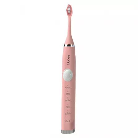 Periuta de dinti electrica cu 4 capete, Lila Care cu incarcare USB, roz, [],https:lilarossa.ro