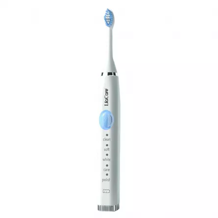 Periuta de dinti electrica cu 4 capete, Lila Care, cu incarcare USB, alb, [],https:lilarossa.ro