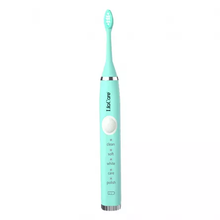 Periuta de dinti electrica cu 4 capete, Lila Care cu incarcare USB, verde, [],https:lilarossa.ro