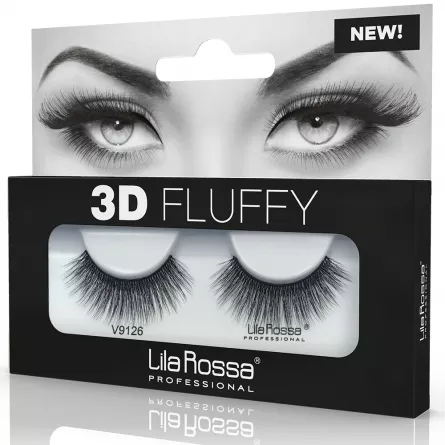 Gene false banda Lila Rossa, 3D Fluffy, V9126, [],https:lilarossa.ro