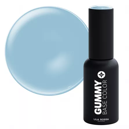 Gummy Base Color, Ice Blue, Lila Rossa, 7 ml, [],https:lilarossa.ro