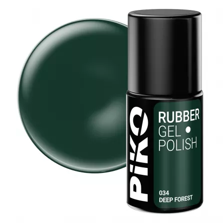 Oja semipermanenta Piko, Rubber, 7ml, 034 Green, [],https:lilarossa.ro