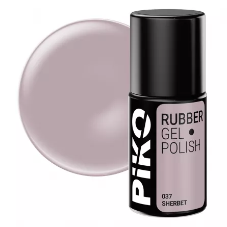 Oja semipermanenta Piko, Rubber, 7ml, 037 Sherbet, [],https:lilarossa.ro