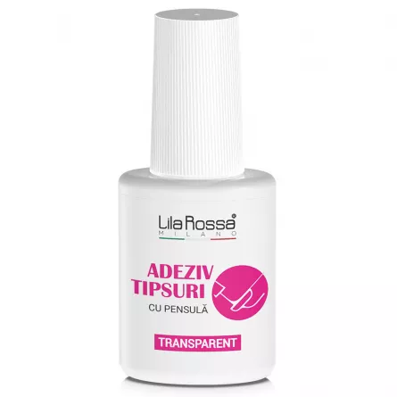 Lipici tipsuri Lila Rossa, transparent, 7.5 g, [],https:lilarossa.ro