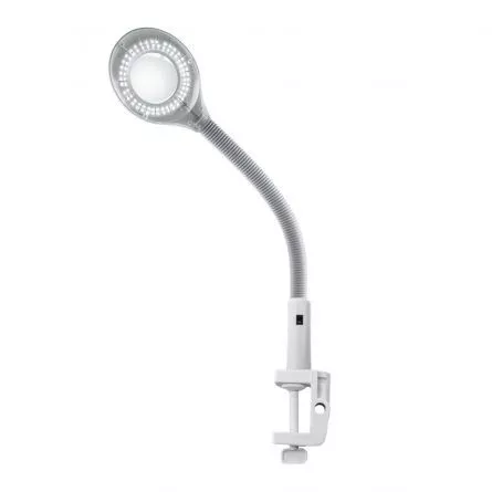 Lampa cosmetica Lila Rossa, cu prindere pentru masa, cu lupa, neon led, [],https:lilarossa.ro