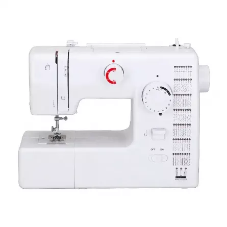 Masina de cusut electrica Karemi, 59 de tipuri de cusaturi, de 2 viteze,coasere inainte si inapoi, multifunctionala, alb, [],https:lilarossa.ro